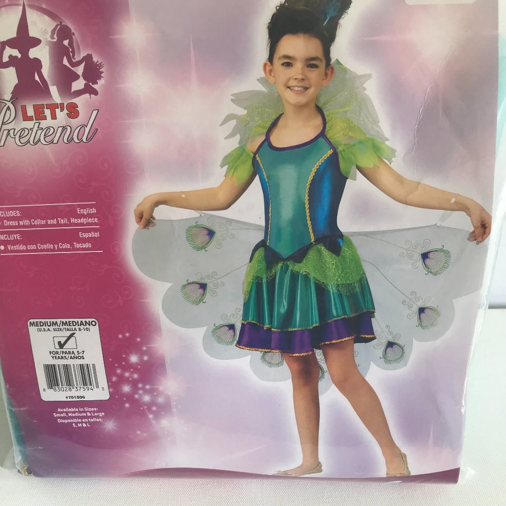 New Let's Pretend Child medium Costume 8-10